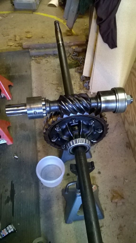 Worm drive rear end The Ford Barn